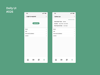 Daily UI 026: Subscribe