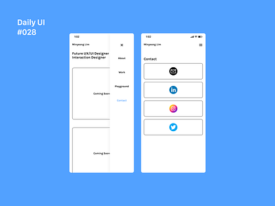 Daily UI 028: Contact Us