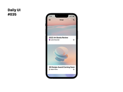Daily UI 035: Blog Post