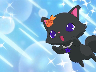 Tanza is a Nebelung cat Jewelpet. animation