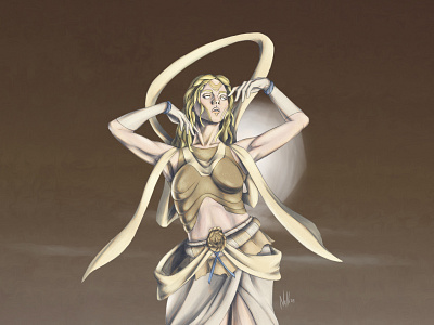 Divine's Feel art character design digitalart digitalpainting fantasy illustration