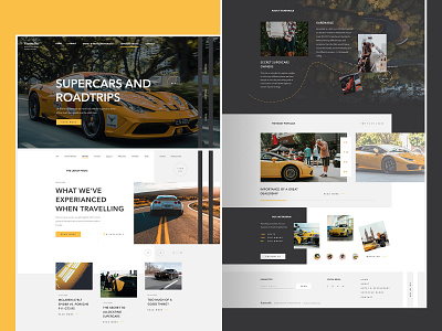 Super Cars and Hotels Blog WordPress Web Design