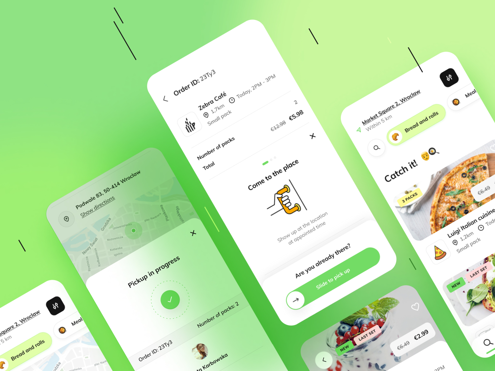 Foodsi App - Buy and pick up the pack! by Marta Karbowska on Dribbble