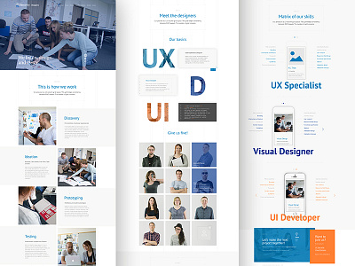Objectivity Designers Team design landingpage minisite ui ux webdesign