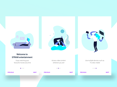 onboarding android dailyui illustration onboarding