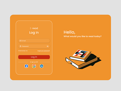 Log In app design graphic design logo ui ux