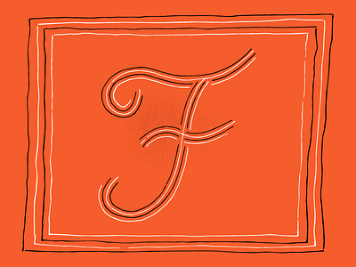 The letter "F"