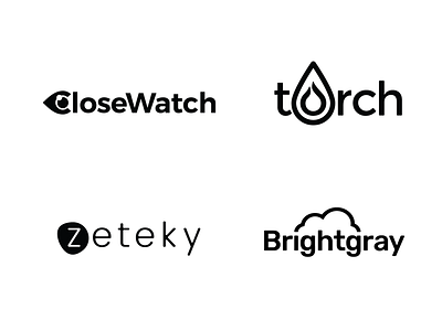 Logos for 2017 black branding icon logo logo design white wordmarks