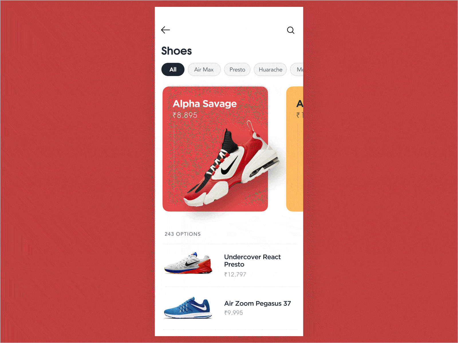 My first dribbble shot