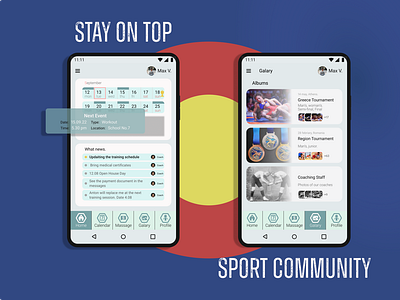 Sport Community app