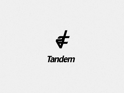 Tandem Logo branding design graphic design logo logo design typography