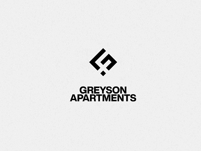 Greyson Apartments Logo branding design graphic design logo logo design typography vector