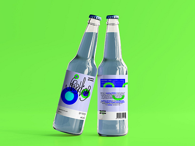 sparkling water brand identity, packaging & logo branding design graphic design illustration logo typography