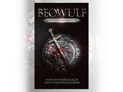 Beowulf book design graphic design