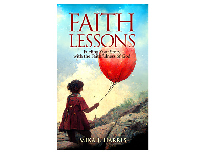 Faith lessons book cover design graphic design