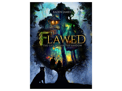 Flawed book cover design graphic design