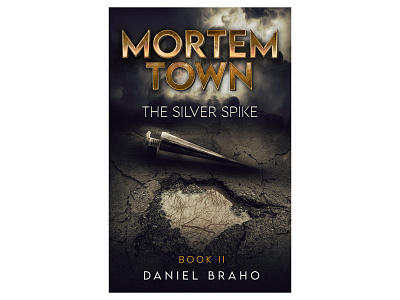 Mortem Town book cover design graphic design