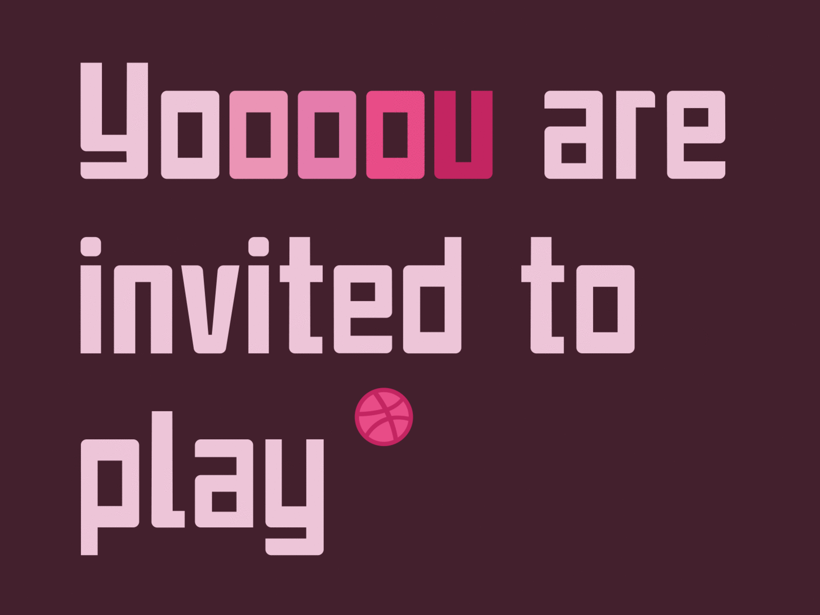 Dribbble invite design dribbble invite invite invite giveaway letters type type design typeface