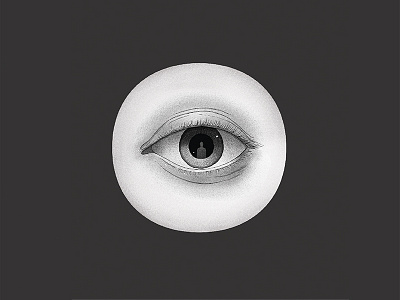 O letter 1984 eye illustration o o letter orwell