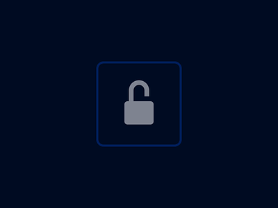 Microinteraction, Padlock aftereffects animation blue button icon interface lock logo micro interaction microinteraction motion motion design padlock privacy security ui ui design user inteface vector