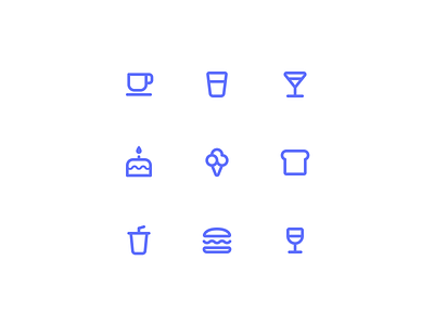 Food icons