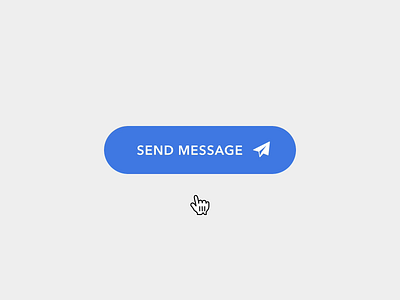 Send Button Concept airplane animation blue button cta flinto loading loading animation microinteraction prototype send sending ui design user interface