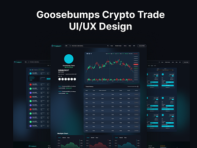 GOOSEBUMPS Crypto Trade UI/UX Design crypto cryptoui figma ui ui design uidesign uiux user experience userexperience userexperiencedesign uxdesign