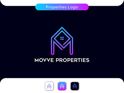 Movve Properties Logo Branding