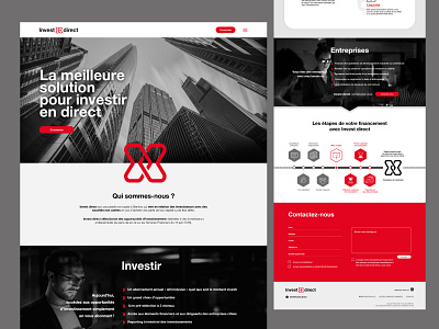 Invest Direct brand guidelines crypto landing page design illustration landing page landing page design logo logo design style guide web design