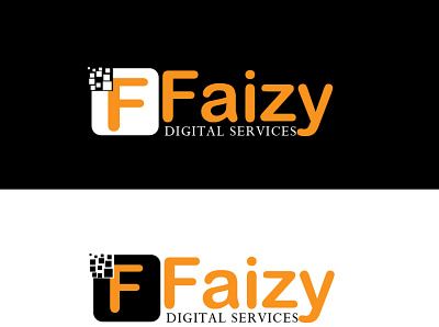 Faizy Digital services (a Digital marketing logo) branding design graphic design illustration logo