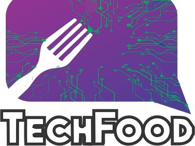 TechFood(A blogging website) design graphic design illustration logo vector vectorart