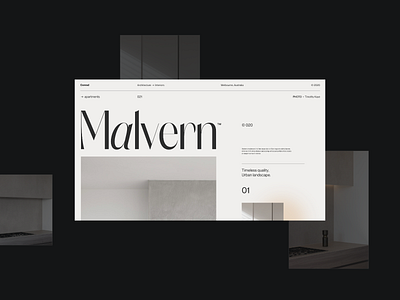 Malvern Apartments • Product Page