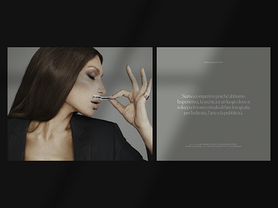 Fashion Card fashion layout minimal typography ui web design