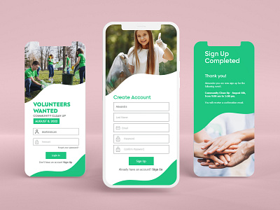 Sign Up Page #DailyUi Challenge 001 adobe xd app dailyui design graphic design mobile prototyping with adobe xd sign up page ui ui ux design user interface ux