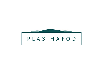 Plas Hafod Logo countryside green hills hotel logo restaurant