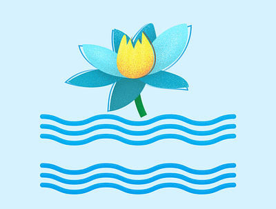 Egyptian Lotus. design graphic design illustration vector