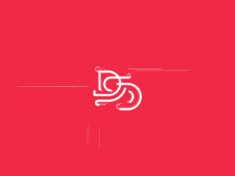 Such + Such etc gif line line art logo red reveal