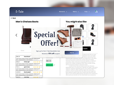 Daily UI 100 Day Challenge - Day 036 "Special Offer"