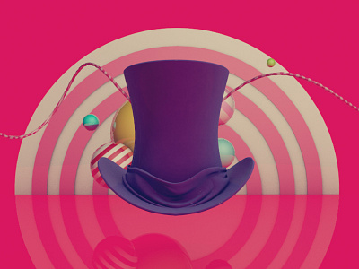 Gene Wilder 3d c4d cinema4d illustration