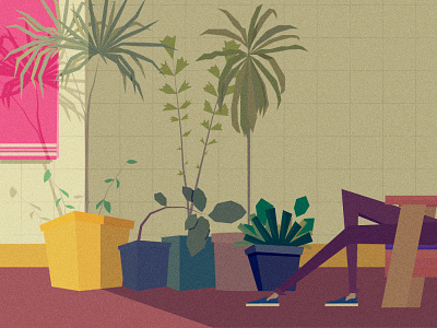 Summer II adobe illustration illustrator lawn plants summer vectors