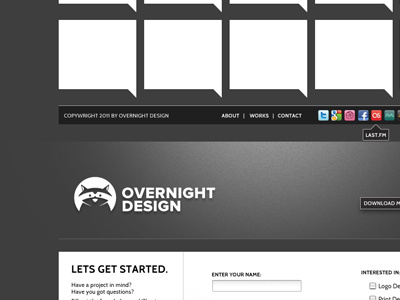 Overnight revamp layout web