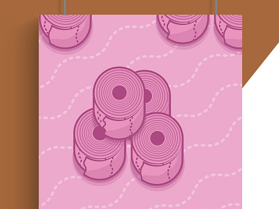 Paper icon paper pink