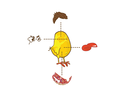 week 01 with The Chicken Chickens in motion :) 2d animation character character design illustration motion pierre pjer thechickenchickens