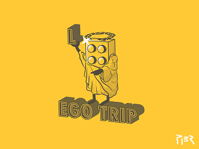 L EGO TRIP brick character ego id illustration lego