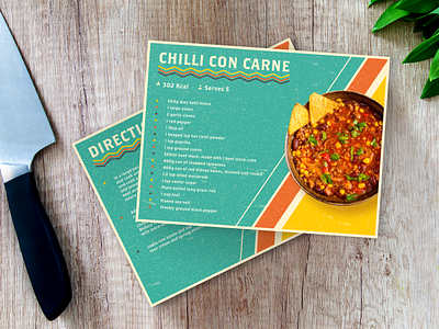 Dribbble Recipe Card