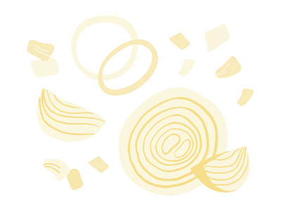 Onion Graphic Illustration