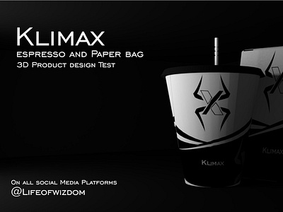 3D Product Design - Klimax Espresso 3d 3d animation 3d product design 3d product visualization animation design