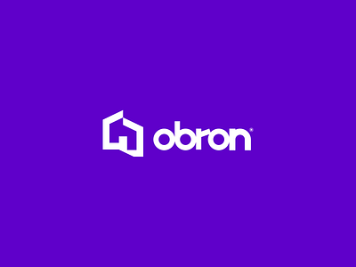 Logo Obron construction company decor fixer upper logo logo design logotype remodeling typography