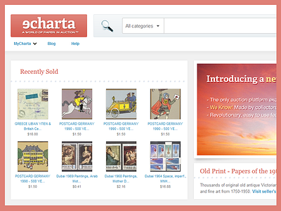 eCharta Home Page