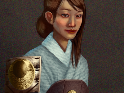 Samurai Revisited. character character design design illustration ninja photoshop